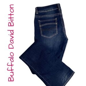 🎉HP🎉 BUFFALO DAVID BITTON "Joyce" Low Rise Stretch Bootcut Jeans, Size 2